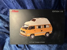 SCHUCO 1:18 MODELL VW T3 JOKER CAMPING NEU OVP Bulli Bus Top VOLKSWAGEN