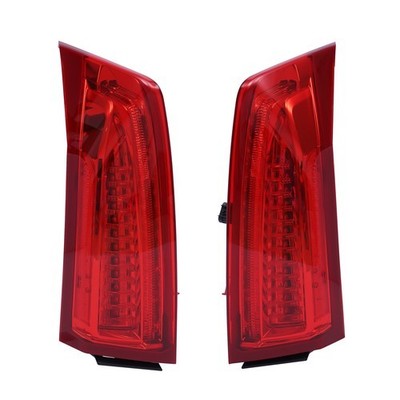 For Cadillac ATS Sedan 2013-2018 Full LED Taillights Rear Brake Lamps Left+Right