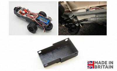 Upgrade Elektronik Aufbewahrungsbox für WPL D12 2WD RC LKW Maßstab 1:10 (UK-VERKÄUFER)