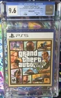 SEALED 2022 PS5 Rockstar GTA GRAND THEFT AUTO V Premium CGC Graded 9.6 A++ Seal