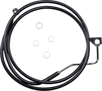 Drag Specialties 1741-3988 Std Length Front Stainless Steel Brake Line