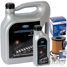 BOSCH ÖLFILTER+ORIGINAL 5W30 ÖL passend für FORD C MAX FOCUS 2 MONDEO 4 2.0 TDCI