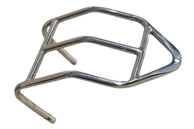 Vespa PX PE T5 Mini Flat Rack/Träger hinten - Edelstahl poliert