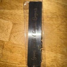 metal bookmark