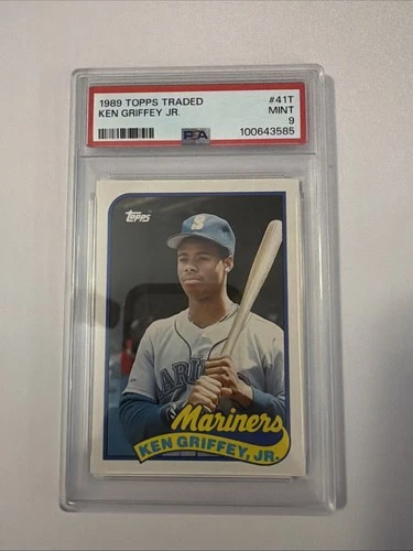 1989 Topps Traded #41T Ken Griffey Jr RC PSA 9