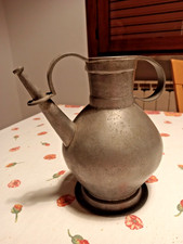 Antica brocca in peltro per corredo H.18