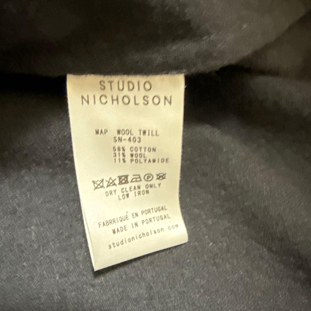 ジャケット・アウター STUDIO NICHOLSON WOOL TWILL BDU JACKET STUDIO NICHOLSON Wool Twill Modern BDU Jacket Size S | eBay