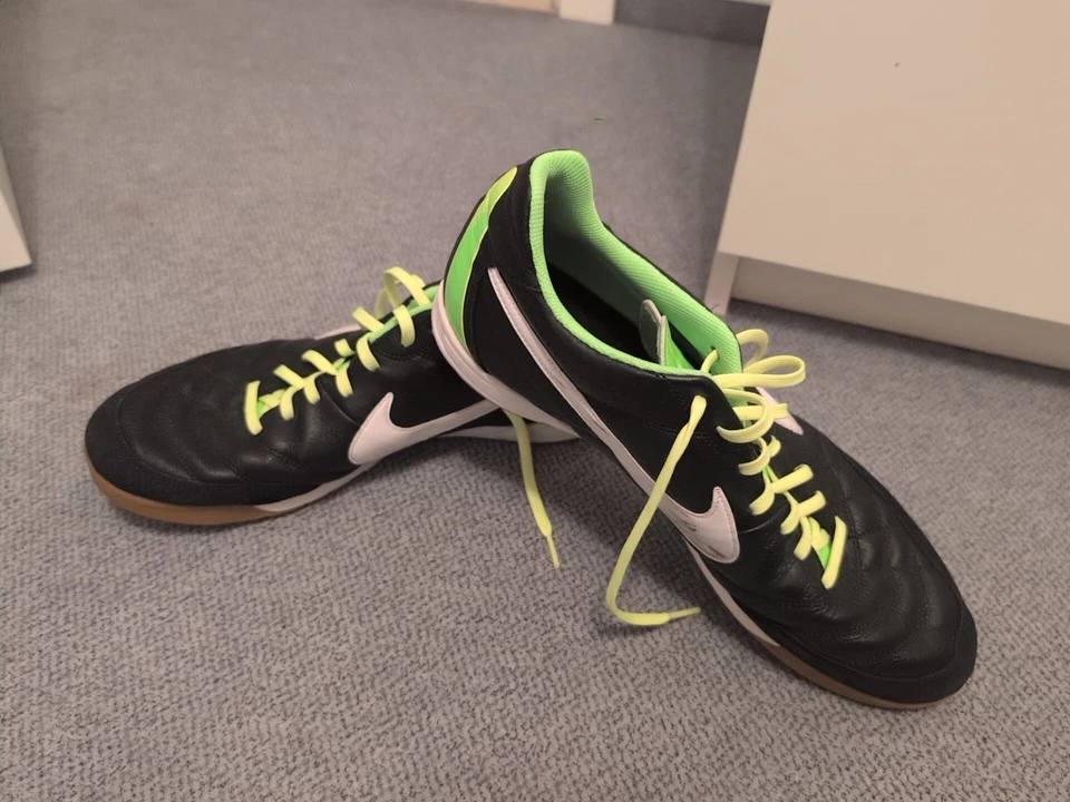 Nike Tiempo Schuhe Gr. 48,5 Hallen Schuh Sport Badminton Handball NP 110€ TOP !! - Bild 2 von 4