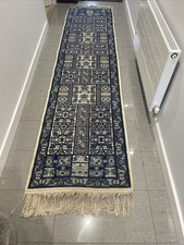 Authentic  Zarbia Tunisian Hand-Knotted Wool Runner – 1998 300x70cm