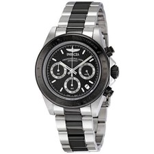 Invicta Speedway Chronograph Black Dial Men's Watch 6934