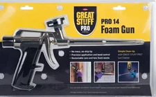 SPECIALTY DOW-99046685 1/2" Foam Dispensing Gun, Plastic, NPT Connection