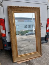 GRANDE SPECCHIERA BAROCCHETTO DORATA - 189 X 111 - BUONO STATO - PRIMI '900