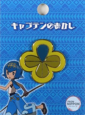 Captain Suiren Captain's Evidence Pins ''Pokemon'' Pokemon Center Limited