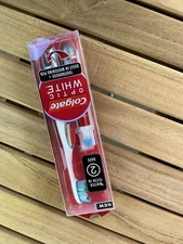 NOS Colgate Optic White Toothbrush + Built-In Whitening Pen EXP 2015