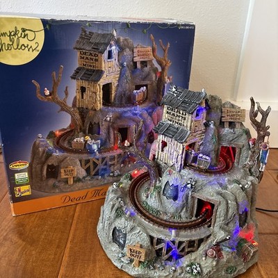 Lemax 06 Dead Man s Mine Spooky Town Halloween Village Rare Retired TESTED W/box