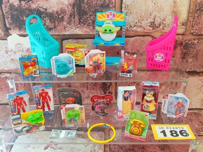 Zuru Mini Marken Überraschung Konvolut selten Gold, Korb Regale Disney Spielzeug Miniatur