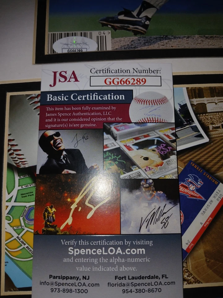 Mariano Rivera Rookie AUTO RARE Yankees Magazine 1996 W.S. Champs JSA COA 🔥  - Image 4 of 4