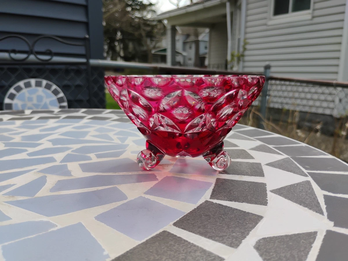 Red Crystal Dinnerware & Serveware for sale | eBay