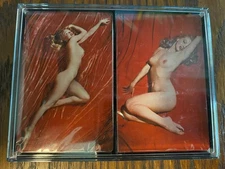 1976 Marilyn Monroe Tom Kelley Studios Double Deck Redislip Playing Cards Sealed