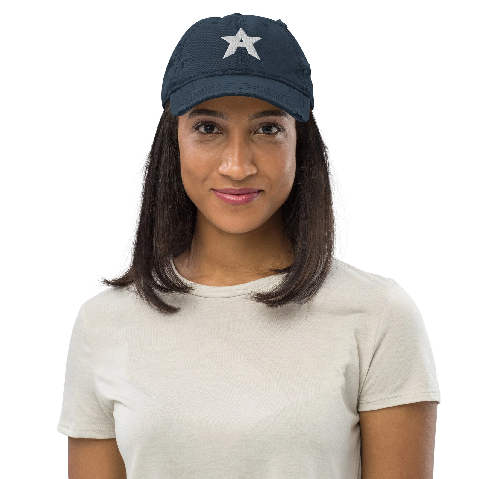 US Agent Embroidered Distressed Dad Hat