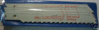 LENOX JIG/SABER SAW BLADES 386J 3 1/2''