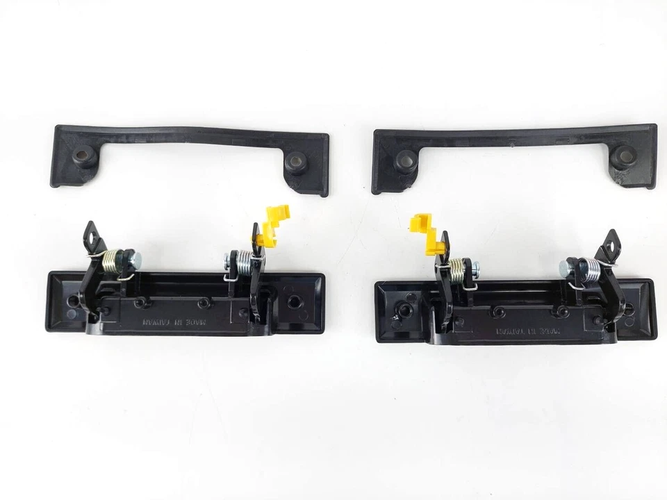 Manija de puerta de metal negro apta para camioneta Toyota 1984-88 Hilux RN55 4Runner ZINC Foto 3 de 4