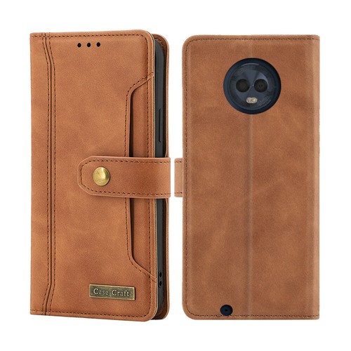 For Motorola Moto G6 Notebook Style Card Case,Leather Magnetic Flip Phone Case - Picture 19 of 22