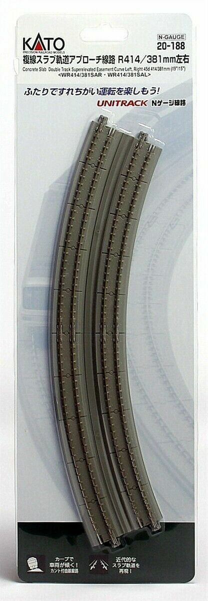 KATO N 381＋115 KATO 106-0022 (N) M1 Basic Oval Track Set, ES44 Canadian