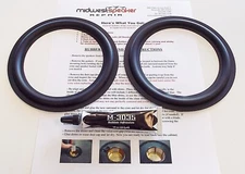 6.5" Butyl Rubber Surround Woofer Kit - Speaker Repair - R6-3