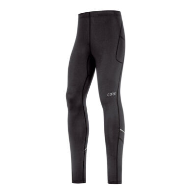 Gore Wear R3 Mid Tights Black Herren Laufhose Schwarz