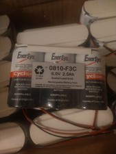 15 Hawker Cyclon Monobloc 6 Volt 2.5 Ah Lead Acid Battery For Parts Or Repair