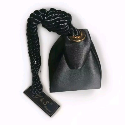 Another Y S Original Small Hand Bag Geometric Satin Evening Bag