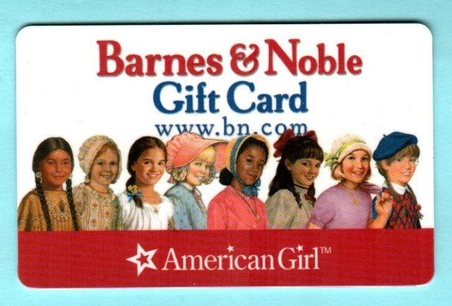 BARNES &amp; NOBLE American Girl 2006 Gift Card ( $0 ) | eBay