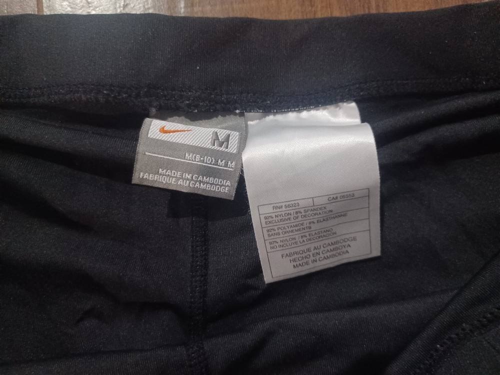 Nike Y2K Black Tennis Skirt with Leggings for Women Medium Gray Tag