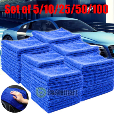 Lot Microfiber Towel Cleaning Cloth for LED TV Computer Tablet Auto Detailing