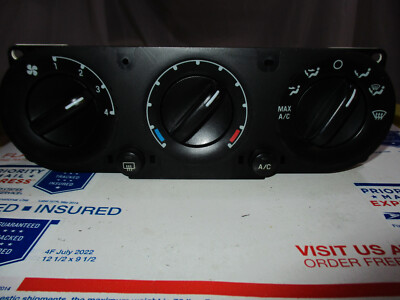  02 Explorer Heater AC Climate Control Temperature Switch Rear Defroster MANUAL