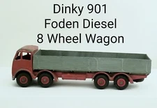 DINKY SUPERTOYS 1954 Meccano FODEN 8 Wheel Wagon 901