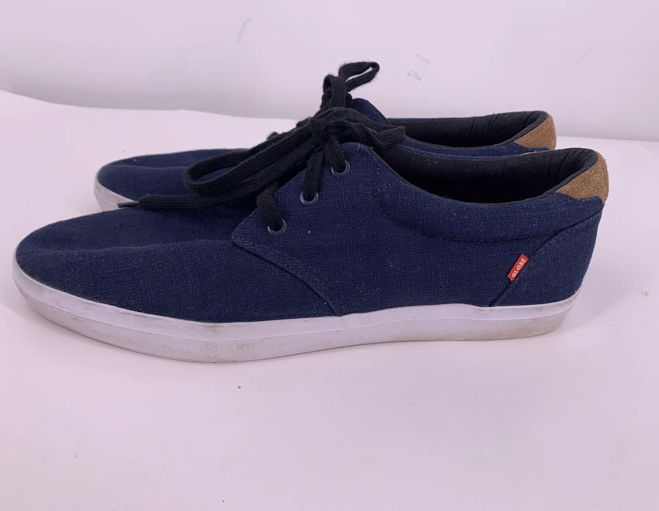 Globe ивы мужской темно-синий ткани тренажеры коньков туфли размер США 11,5 повседневный - Изображение 4 из 4