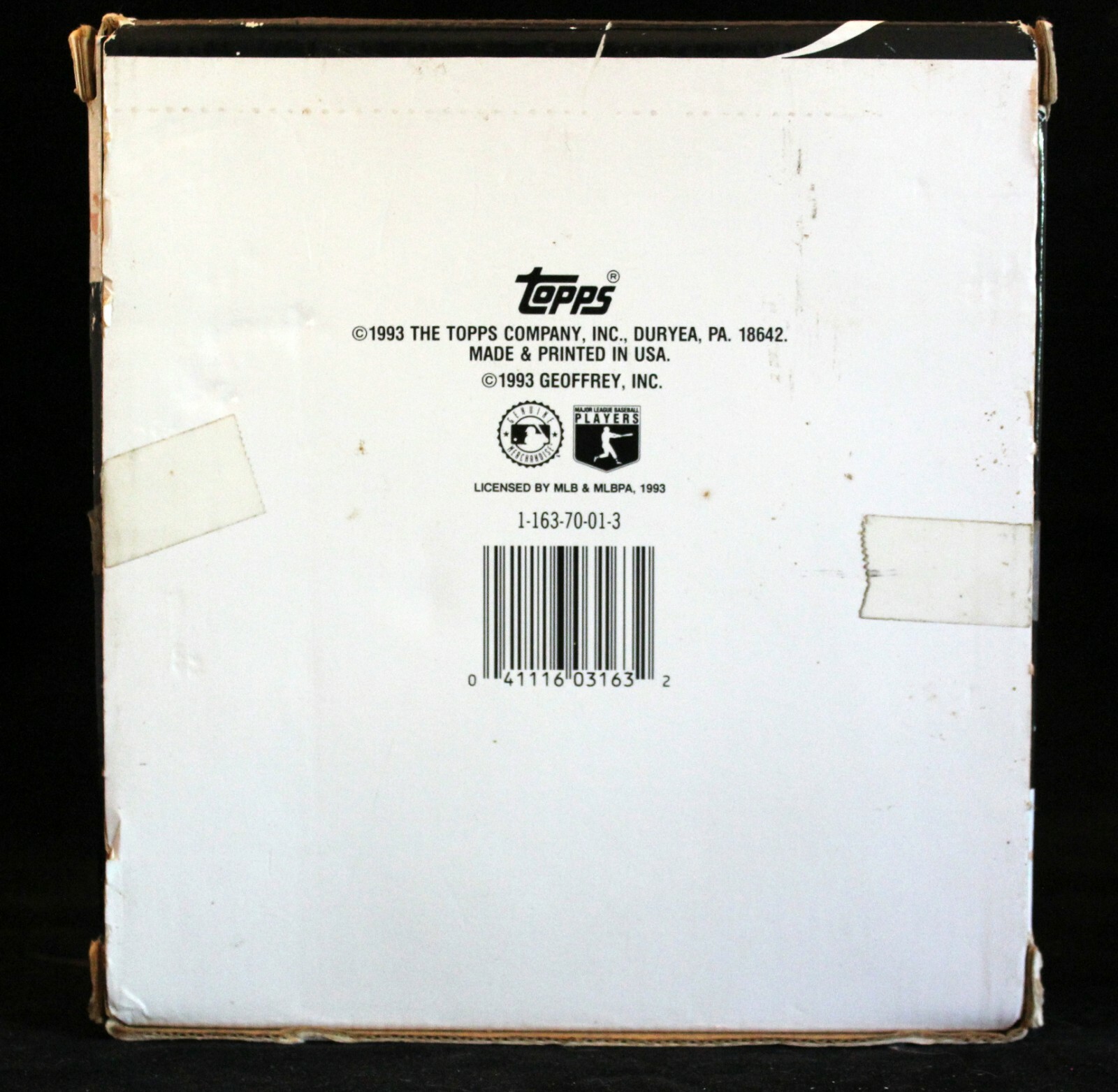 NEW Toys 'R' Us Topps Baseball Factory 1993 Set (100 Cards) + Master