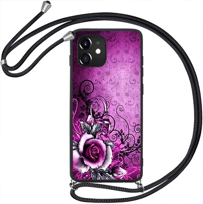 Silikon TPU Handy Schutz Hülle mit Band Handykette Cover Case Kordel KBX-10   
