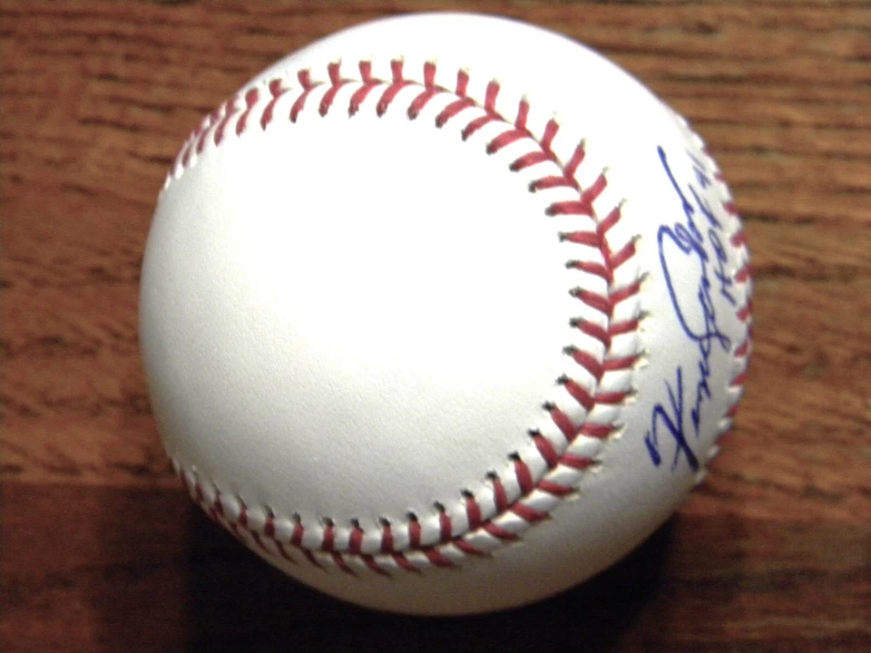 FERGIE JENKINS "HOF 91" SIGNED ROML BASEBALL CHICAGO CUBS - Image 3 of 3