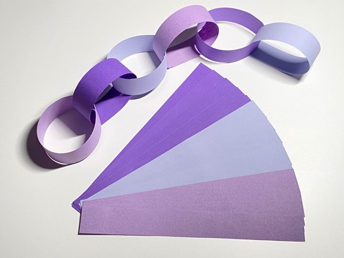 Paper Chain - Multicolour's Shades, Party and Seasonal Paper Chain Decorations - Picture 18 of 18