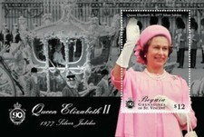 Bequia 2016 - Queen Elizabeth II, 90th Birthday - Miniature Sheet - MNH
