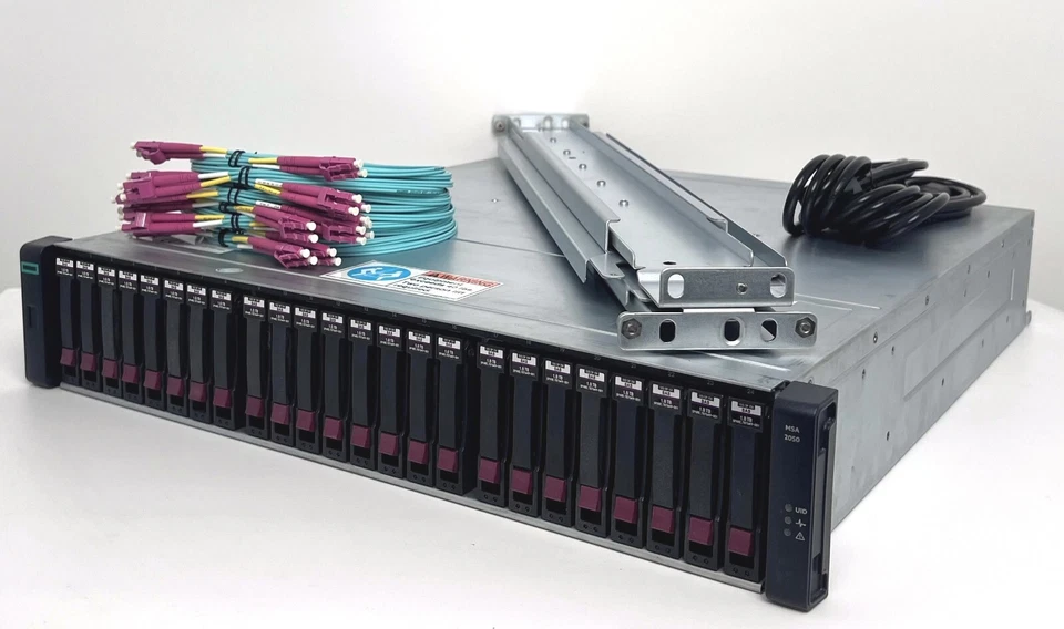 HPE MSA 2050 10Gbit iSCSI 43.2TB 10K SAS SAN Configuration  - 3Y Warranty - Image 4 of 4