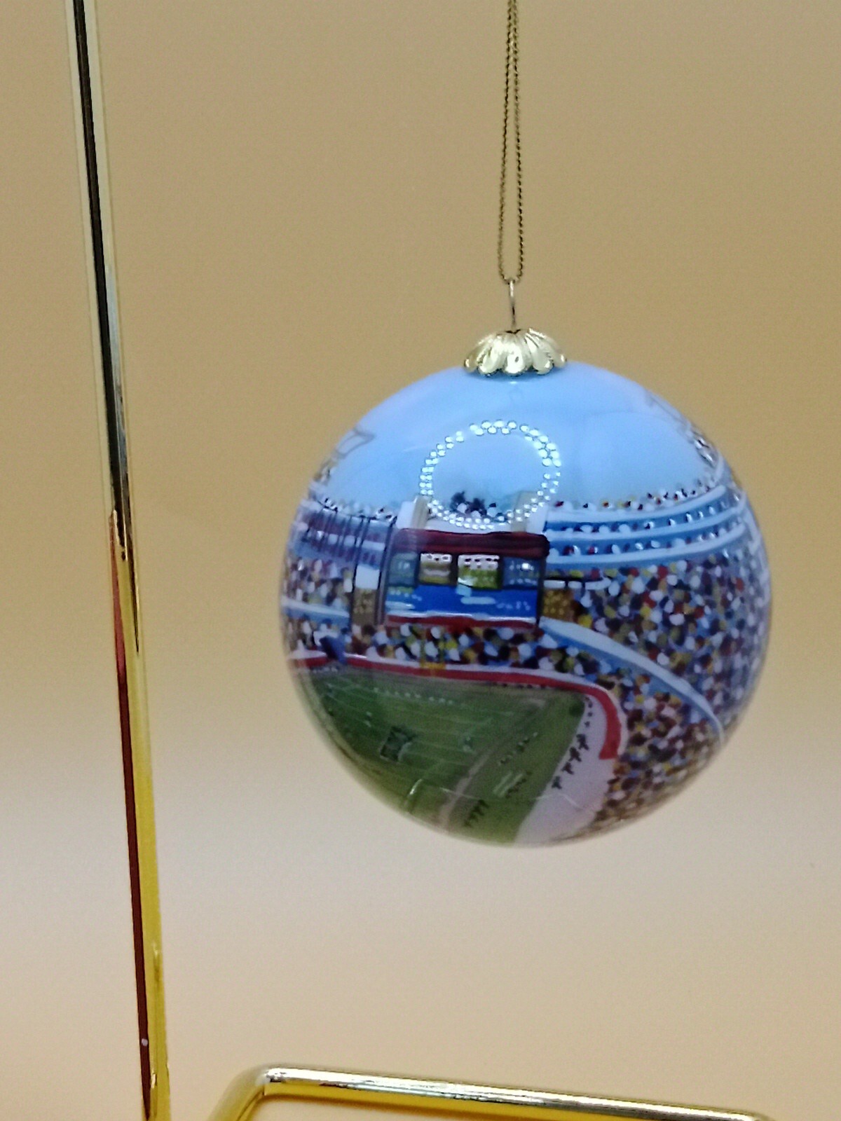 New England Patriots Football Gillette Stadium Christmas Ornament eBay