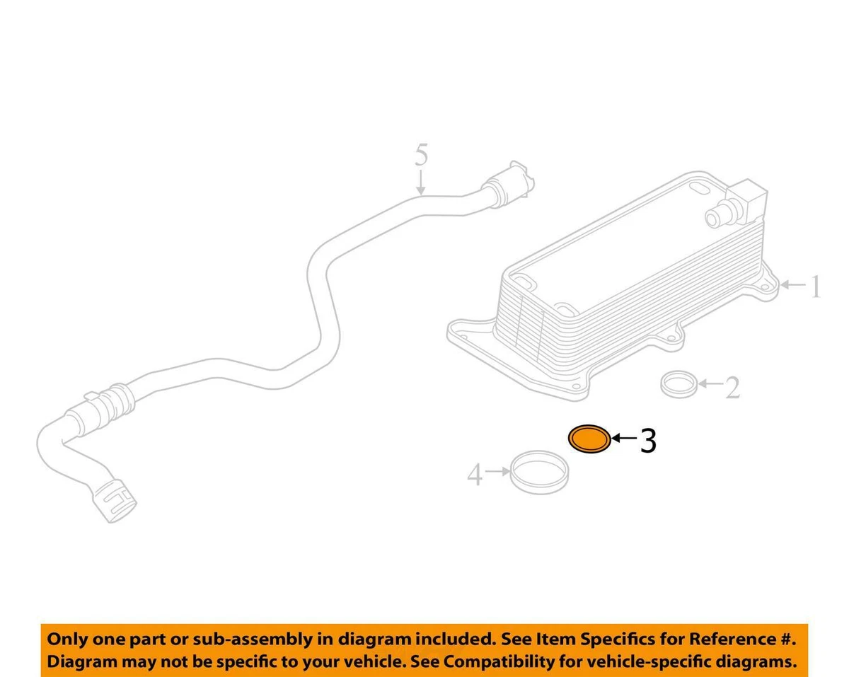 BMW 07119907874 Engine Oil Cooler Gasket | eBay