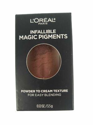 L Oreal Infallible Magic Lip Pigments  462 COFFEE DATE  Powder-To-Cream Texture