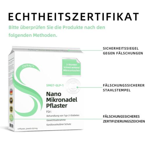 4-12pcs Nano Microneedle Patch, SMGT-GLP-1 Patch forWomen &Men, Skin Care Best - Picture 6 of 13