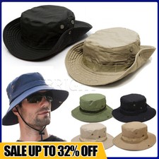 Mens Outdoor Sun Hat UPF 50+ Summer Hiking Fishing Hat Sunscreen Protection