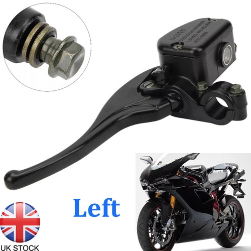 Hydraulic Clutch Lever Master Cylinder Left Side Kit For Motorcycle & 7